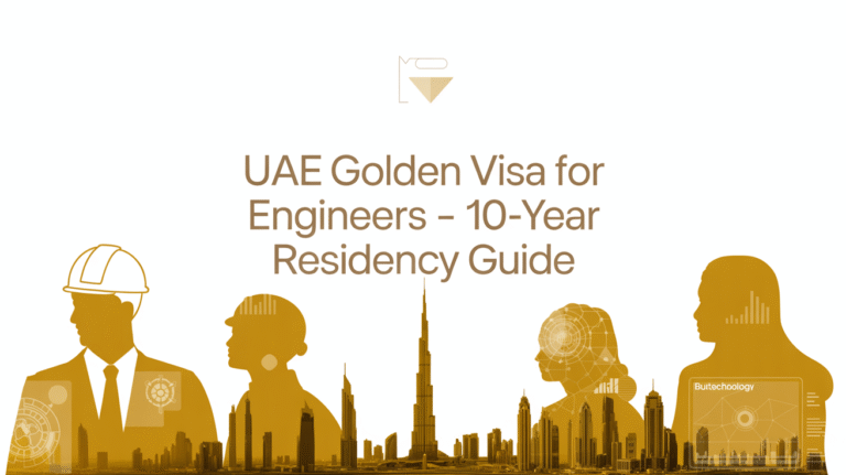 UAE Golden Visa for Engineers: Requirements and Process